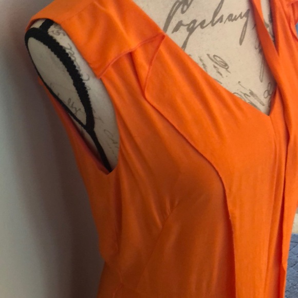 HOST PICK 🔥🔥🔥🔥🔥🔥🔥Orange Ann Taylor Dress Size 6 - Picture 3 of 8